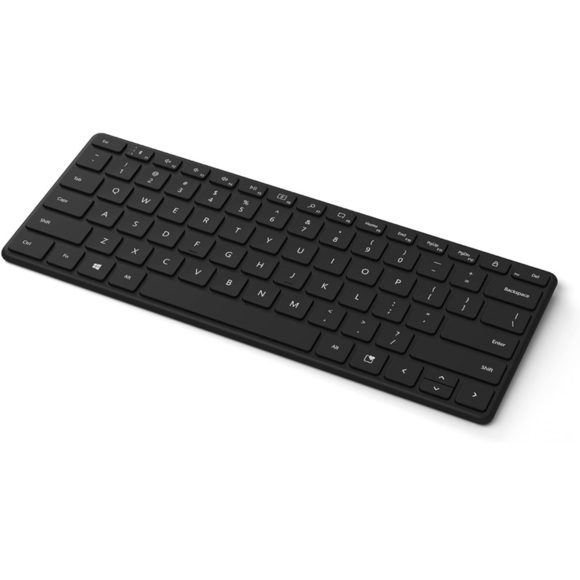 Microsoft Designer Compact Keyboard [DE] black BT - Picture 2 of 5
